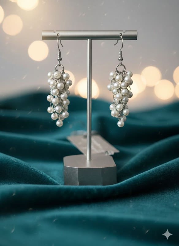 Crystal Beaded Choker & Earring Set